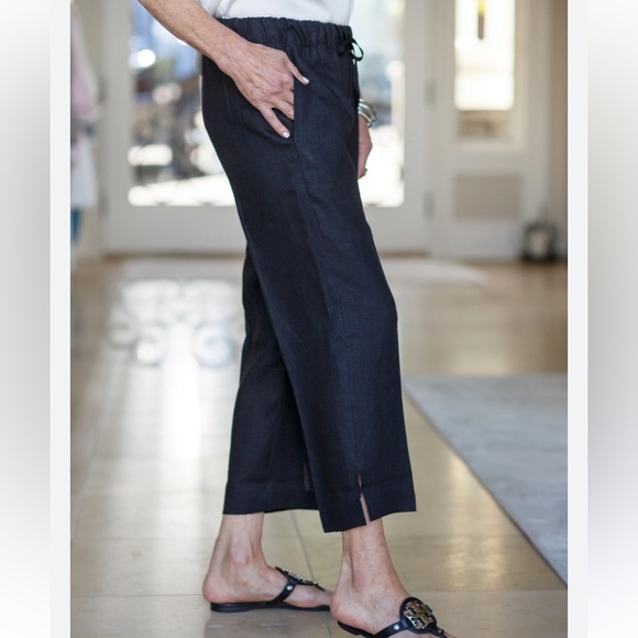 Crown Linen Designs  Wide Leg Classic Capri pant XS - Picture 10 of 10